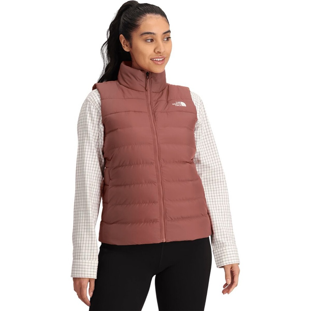 The North Face Mauve Puffer Vest